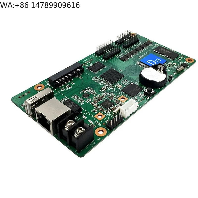 LED Sign Programmable D15D35 Wifi LED Display Control Card for P2P2.5P3P4P5P6P8P10 Full Color LED Display
LED Sign Programmable D15D35 Wifi LED Display Control Card for P2P2.5P3P4P5P6P8P10 Full Color LED Display