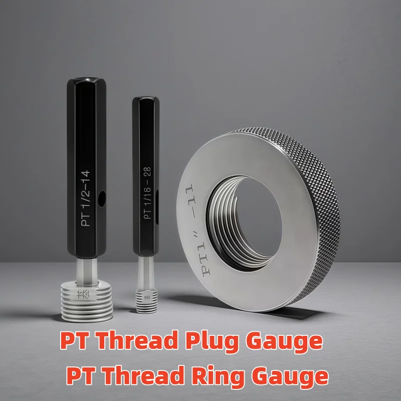 1PCS Taper Pipe PT Thread Plug Gauge /Thread Ring Gauge Measure Tool PT1/16-28 1/8 21/2 1/3 1-11 3/8-19
1PCS Taper Pipe PT Thread Plug Gauge /Thread Ring Gauge Measure Tool PT1/16-28 1/8 21/2 1/3 1-11 3/8-19