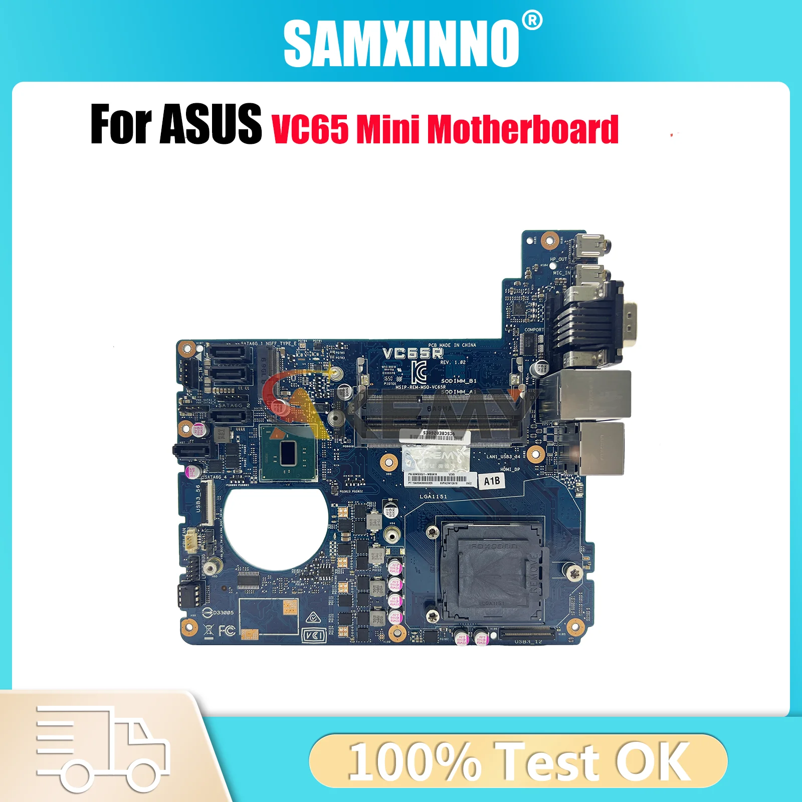 Материнская плата для ноутбука VC65 для ASUS VivoMini VC65, материнская плата для ноутбука, этот товар в наличии, 100% тестирование, ОК, быстрая доставка, высокое качество
Материнская плата для ноутбука VC65 для ASUS VivoMini VC65, материнская плата для ноутбука, этот товар в наличии, 100% тестирование, ОК, быстрая доставка, высокое качество
