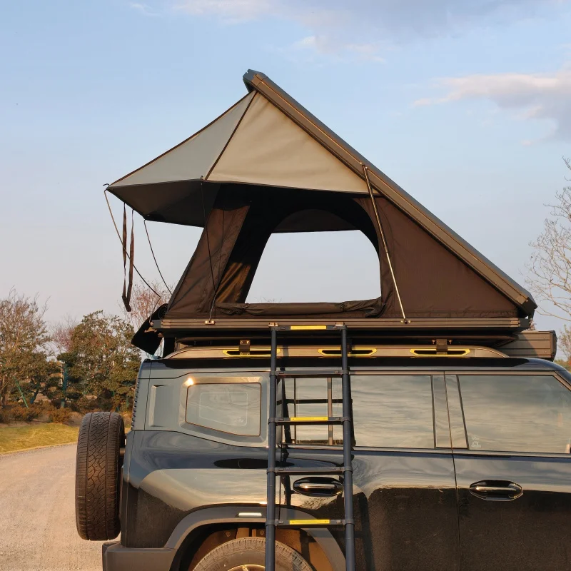 Hot Selling 4X4 Car Roof Camping RTT Tent Weight Soft Folding Top With Can Slim Design Conve High Quality
Hot Selling 4X4 Car Roof Camping RTT Tent Weight Soft Folding Top With Can Slim Design Conve High Quality
