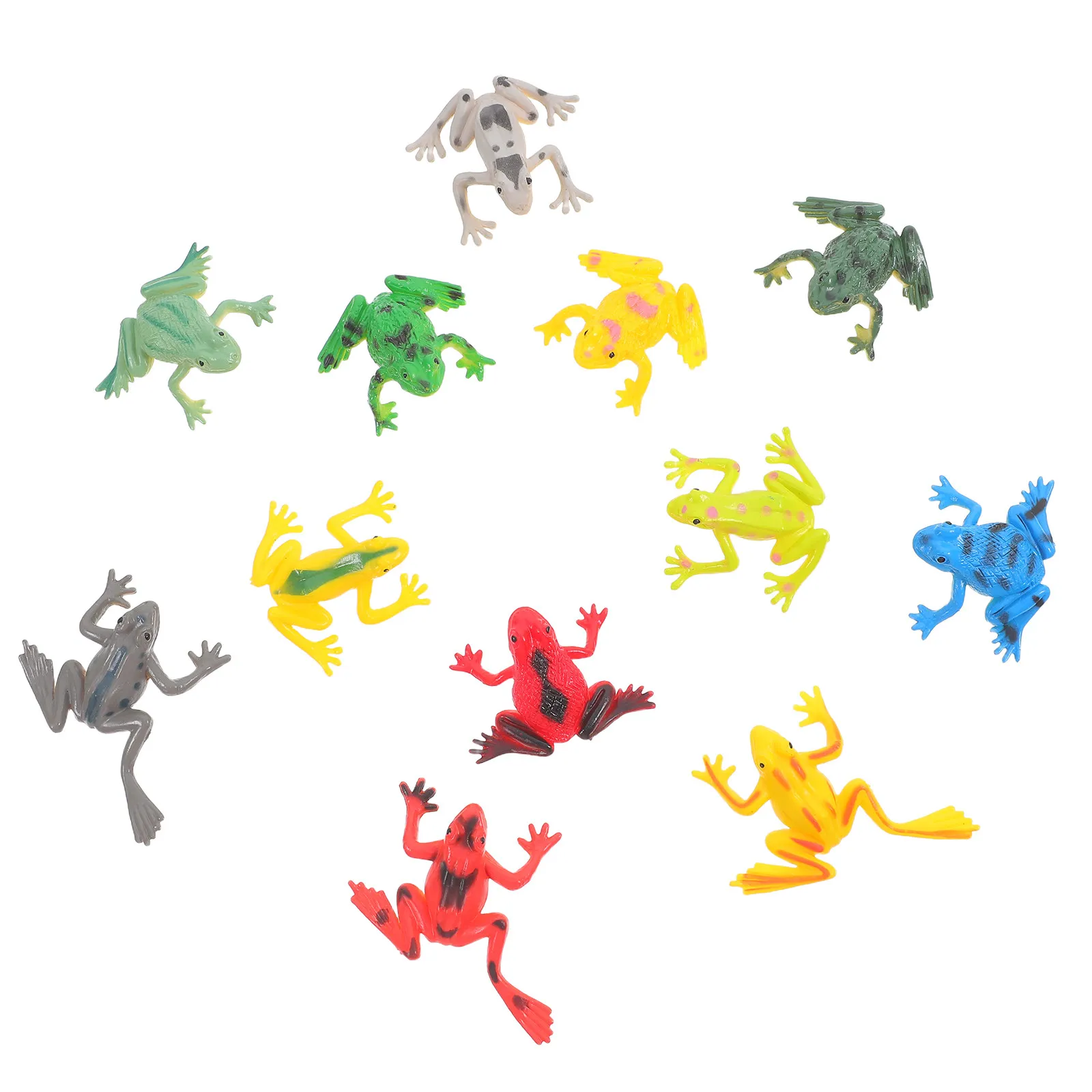 36Pcs Children Frog Animals Realistic Miniature Plastic Figures for Jungle Play Outdoor Exploration Amphibians Wild Animal Mini
36Pcs Children Frog Animals Realistic Miniature Plastic Figures for Jungle Play Outdoor Exploration Amphibians Wild Animal Mini