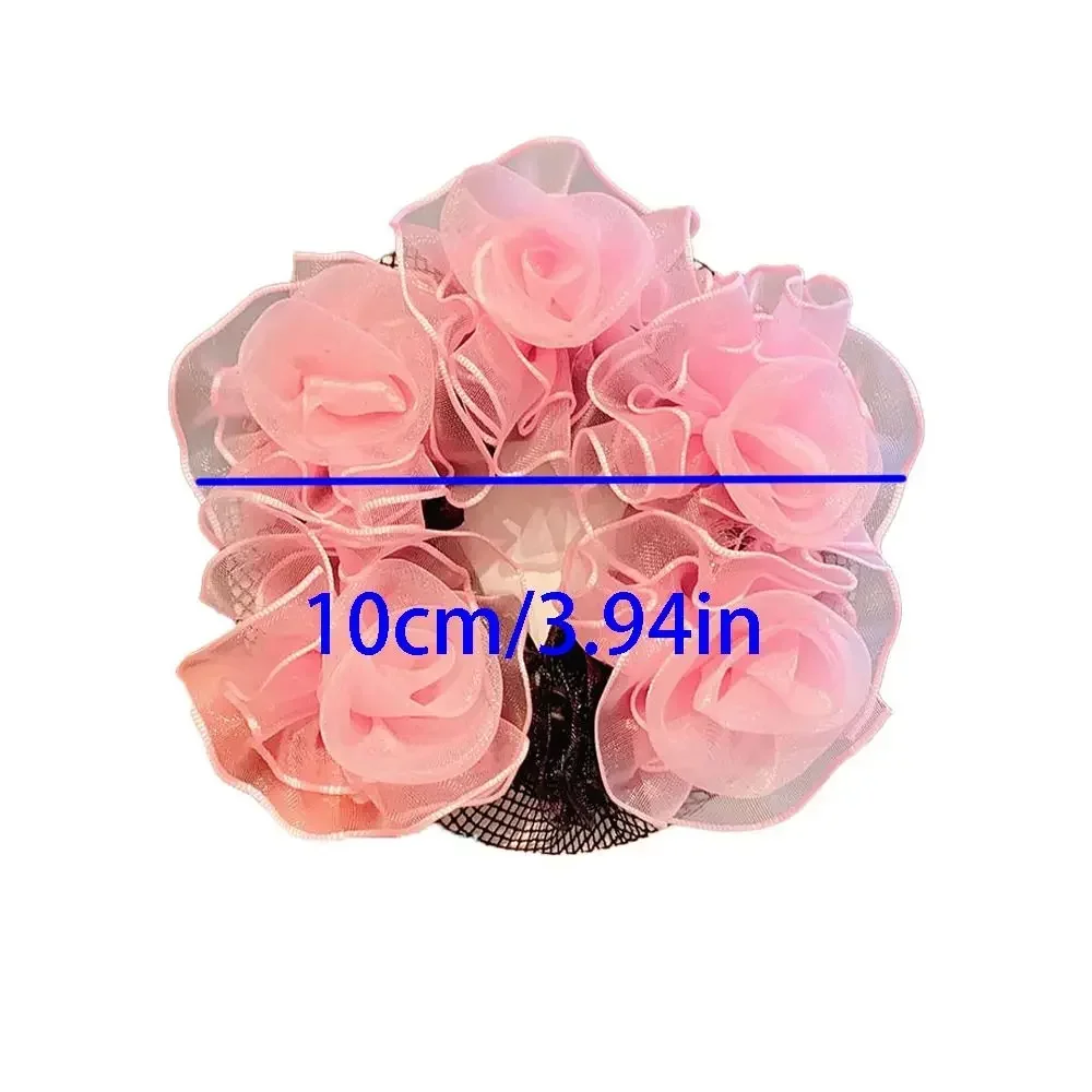 Fashion Mesh Flower Hair Net Rainbow Pearl Bun Net Scrunchies Korean Style Ballet Bun Snood Party
Fashion Mesh Flower Hair Net Rainbow Pearl Bun Net Scrunchies Korean Style Ballet Bun Snood Party