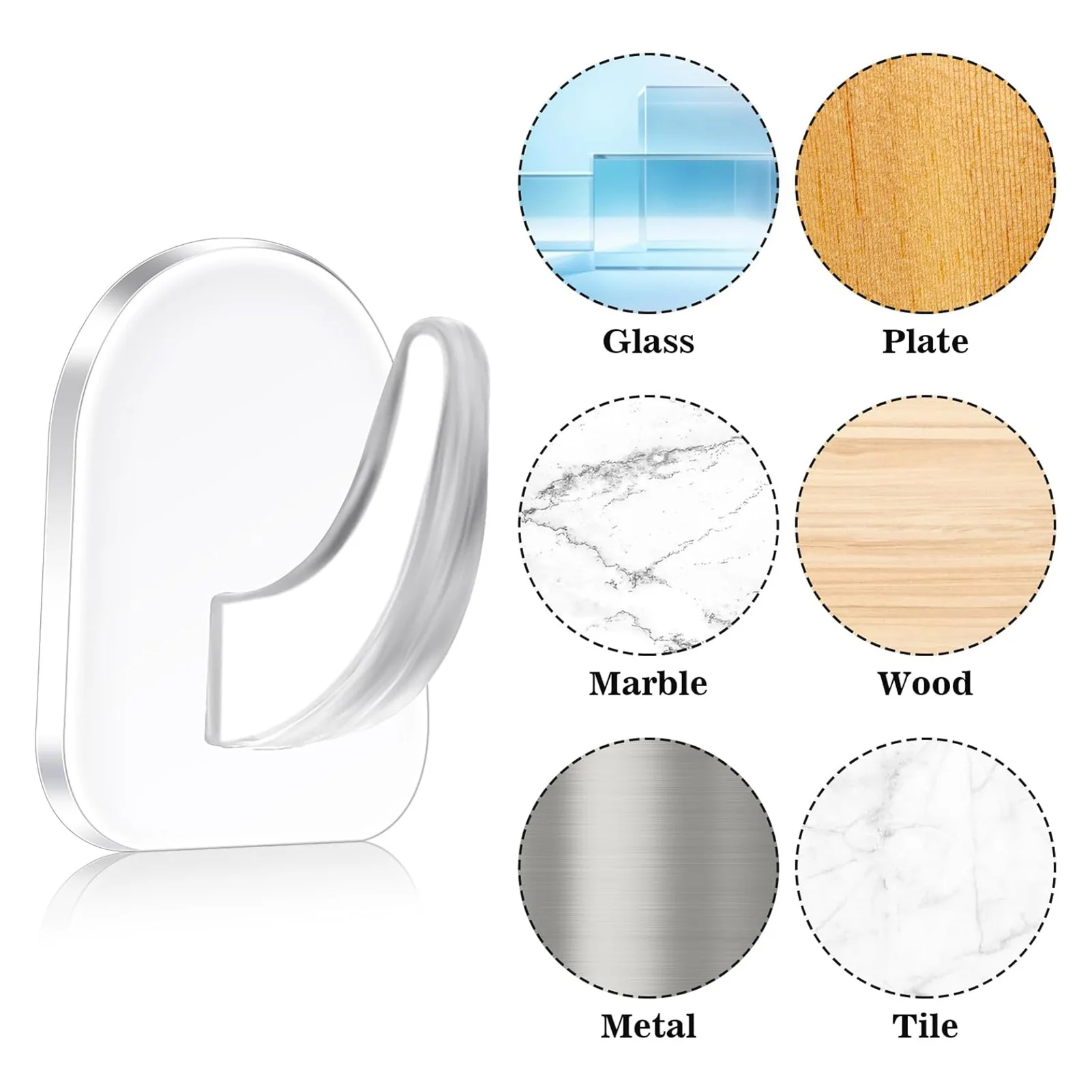 30PCS No Punching Plastic Hooks with Strong Force & No Marks Sticking Hooks for Home Office School Dorms
30PCS No Punching Plastic Hooks with Strong Force & No Marks Sticking Hooks for Home Office School Dorms