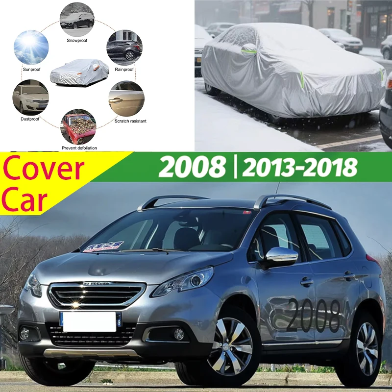 For Peugeot 2008 A94 2013-2018 2016 2017 Full Car Covers Outdoor Sun Anti UV Rain Snow Dust Protection Oxford Cloth Accessories
For Peugeot 2008 A94 2013-2018 2016 2017 Full Car Covers Outdoor Sun Anti UV Rain Snow Dust Protection Oxford Cloth Accessories