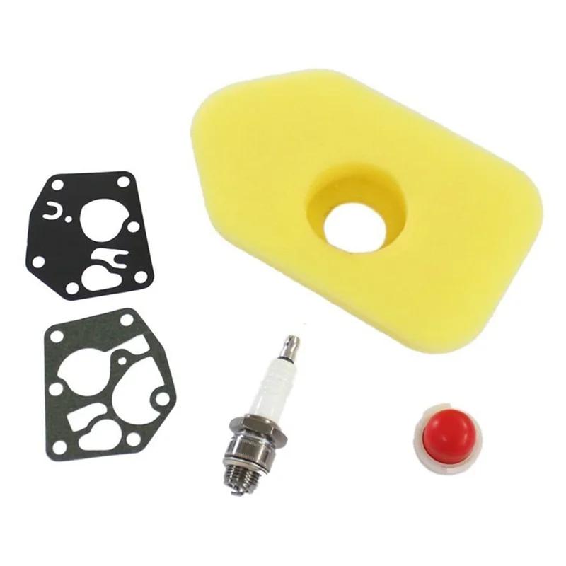 B69C 1Set Air Filter Primer Bulb Spring Diaphragm Gasket Spark Plug As Shown Lawn Mower Service For Sprint And Classic Series En 
B69C 1Set Air Filter Primer Bulb Spring Diaphragm Gasket Spark Plug As Shown Lawn Mower Service For Sprint And Classic Series En