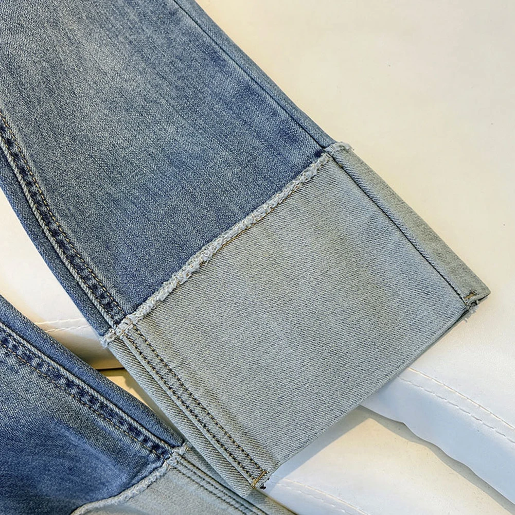 Одежда для отпуска: синие брюки с высокой талией, повседневная уличная одежда для женщин, женские брюки из полиэстера
Одежда для отпуска: синие брюки с высокой талией, повседневная уличная одежда для женщин, женские брюки из полиэстера