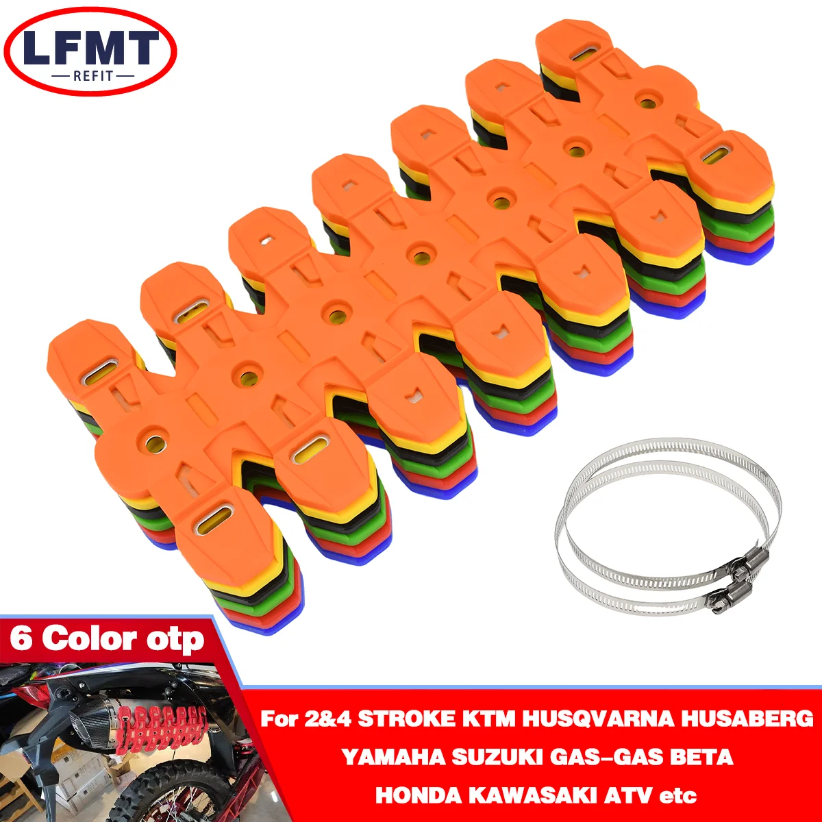 Universal Motorcycle Exhaust Muffler Silencer Protector Guard For GasGas EC EXF MC MCF EXECF 125 250 300 350 450 250F 350F 450F
Universal Motorcycle Exhaust Muffler Silencer Protector Guard For GasGas EC EXF MC MCF EXECF 125 250 300 350 450 250F 350F 450F