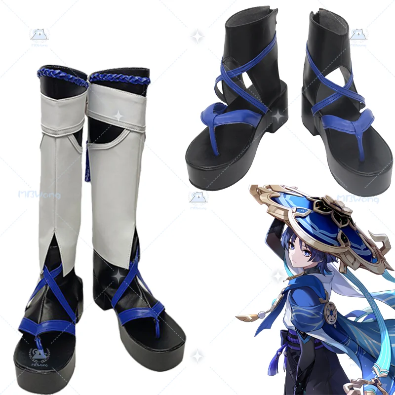Game Genshin Impact Wanderer Cosplay Shoes Wanderer Cosplay Boots Balladeer Scaramouche Geta For Hallowmas Party Adult Unisex
Game Genshin Impact Wanderer Cosplay Shoes Wanderer Cosplay Boots Balladeer Scaramouche Geta For Hallowmas Party Adult Unisex
