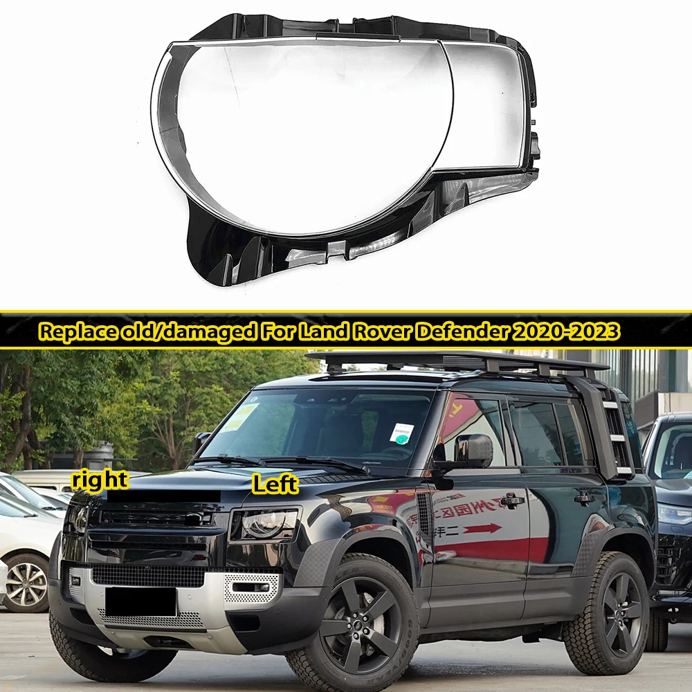 Transparent Headlight Shell Lens Plexiglass Auto Replacement Parts For Land Rover Defender 2020 2021 2022 2023 Headlamp Cover
Transparent Headlight Shell Lens Plexiglass Auto Replacement Parts For Land Rover Defender 2020 2021 2022 2023 Headlamp Cover