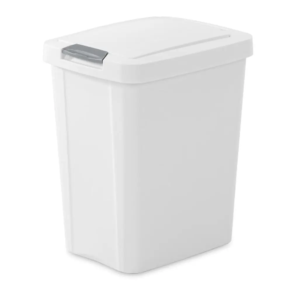7.5 Gallon TouchTop Wastebasket Trash Can with Pop Up Lid for Kitchen, Bathroom, Mudroom or Office, 4 Pack, White
7.5 Gallon TouchTop Wastebasket Trash Can with Pop Up Lid for Kitchen, Bathroom, Mudroom or Office, 4 Pack, White