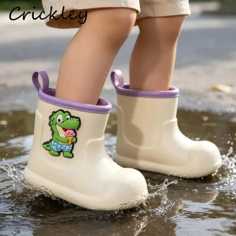 Cartoon Dinosaur Children Rain Boots EVA Waterproof Boys Girls Outdoor Rainboots Non-slip Soft Bottom Kids Water Shoes
Cartoon Dinosaur Children Rain Boots EVA Waterproof Boys Girls Outdoor Rainboots Non-slip Soft Bottom Kids Water Shoes