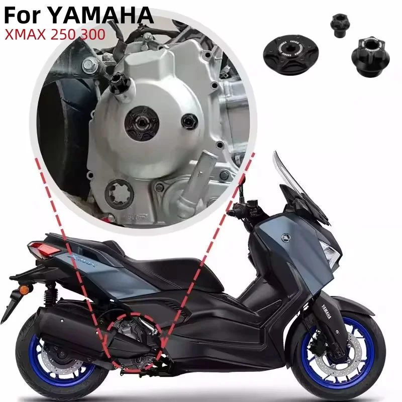 For Yamaha XMAX 250 300 XMAX250 XMAX300 Gear Oil Tank Screw Cover Engine Oil Cap Decor Anti-theft Screw Modified Motorcycle
For Yamaha XMAX 250 300 XMAX250 XMAX300 Gear Oil Tank Screw Cover Engine Oil Cap Decor Anti-theft Screw Modified Motorcycle