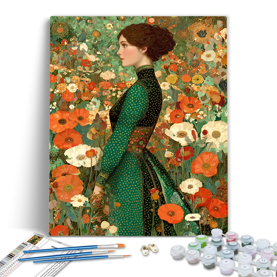 RUOPOTY Diy Oil Painting By Numbers Drawing Modern Flower Blossom Woman Abstract Figure Oil Painting Set Canvas Wall Art Crafts
RUOPOTY Diy Oil Painting By Numbers Drawing Modern Flower Blossom Woman Abstract Figure Oil Painting Set Canvas Wall Art Crafts