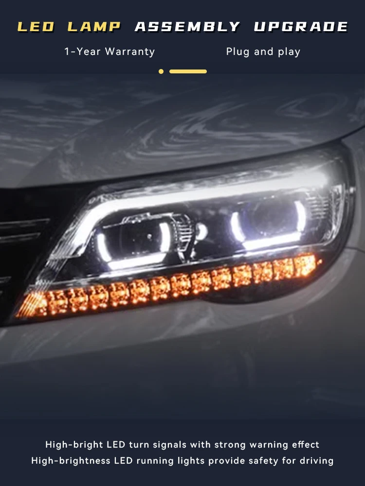 Фари для Volkswagen VW Tiguan 2009-2012, автоматическая фара в сборе, обновленная линза с высокой конфигурацией, аксессуары для сигнальных ламп
Фари для Volkswagen VW Tiguan 2009-2012, автоматическая фара в сборе, обновленная линза с высокой конфигурацией, аксессуары для сигнальных ламп