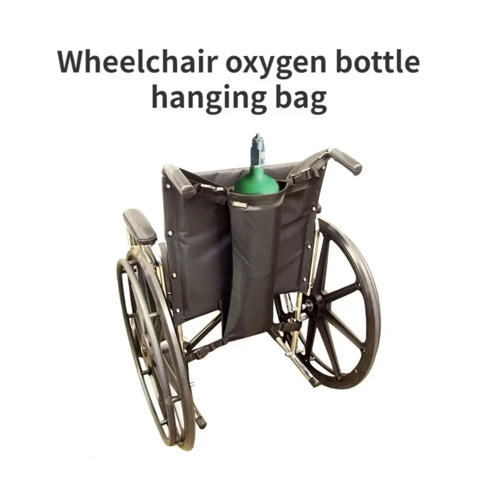 Wheelchair Oxygen Bottle Storage Bag Medical Oxygen Bottle Hanging Bag With Reflective Strip Black Durable Oxford Mesh Cloth
Wheelchair Oxygen Bottle Storage Bag Medical Oxygen Bottle Hanging Bag With Reflective Strip Black Durable Oxford Mesh Cloth