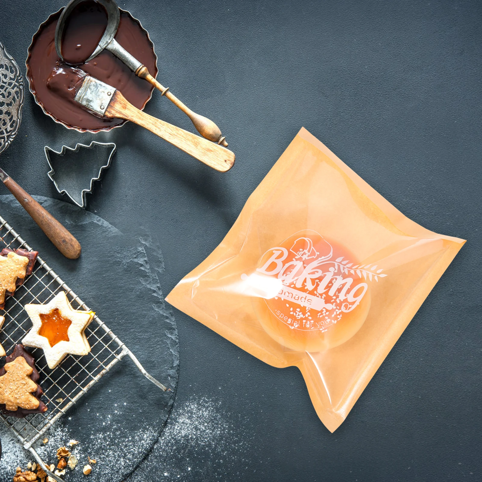 100 Pcs Bread Machine Bag Sealing Set Bakery Paper Bags Snack Baked Goods Packaging
100 Pcs Bread Machine Bag Sealing Set Bakery Paper Bags Snack Baked Goods Packaging