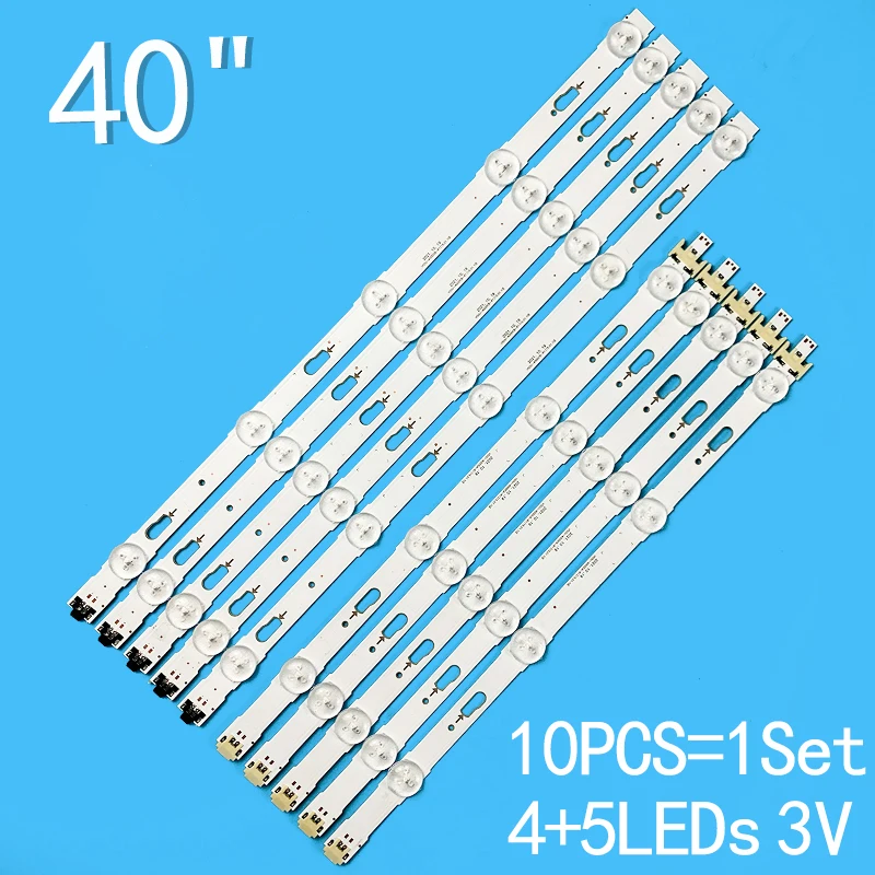 10PCS new 10 pieces/set LED backlight strip V5DU-400DCA-R1 V5DU-400DCB-R1 S for Samsung UN40JU6700 BN96-34992A 34791A_ 5u75_ 40_
10PCS new 10 pieces/set LED backlight strip V5DU-400DCA-R1 V5DU-400DCB-R1 S for Samsung UN40JU6700 BN96-34992A 34791A_ 5u75_ 40_