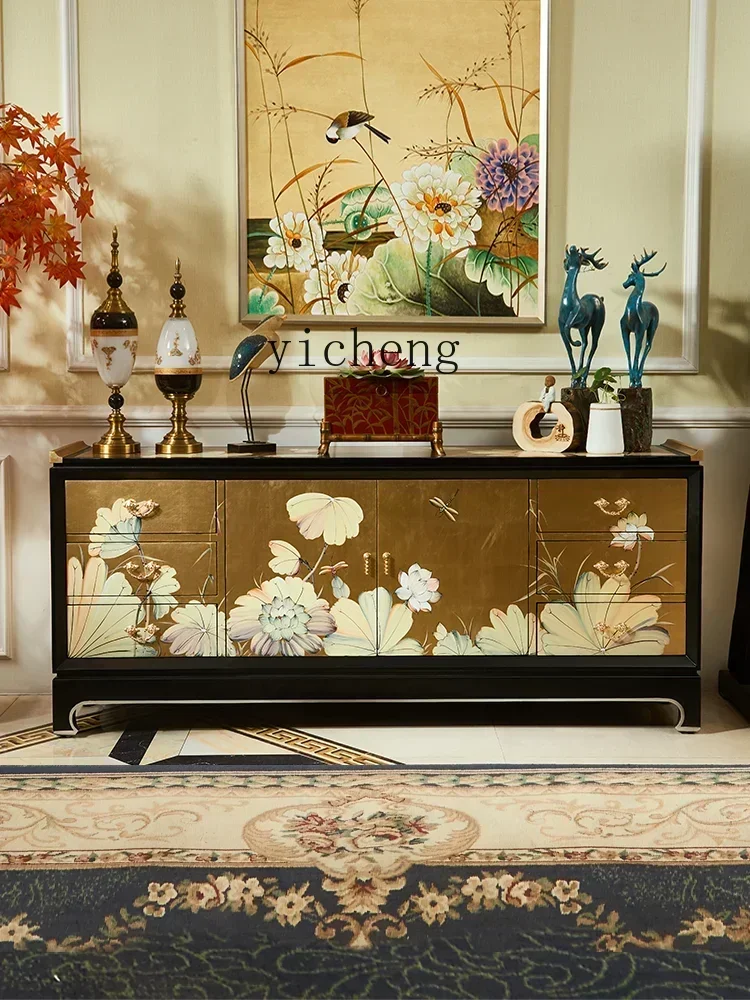 sofa back cabinet solid wood porch dining side partition living room decorative tea table side cabinet
sofa back cabinet solid wood porch dining side partition living room decorative tea table side cabinet
