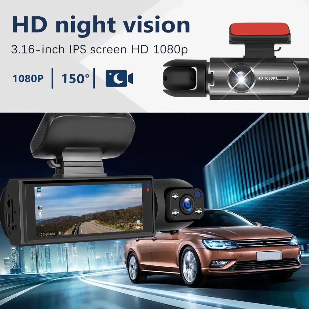 M8 High Definition Dual-Lens 1080P Car Recorder - Front Recorder Night The Of Car) The Of Wide-Angle Car, Interior Vision ( R8D2
M8 High Definition Dual-Lens 1080P Car Recorder - Front Recorder Night The Of Car) The Of Wide-Angle Car, Interior Vision ( R8D2