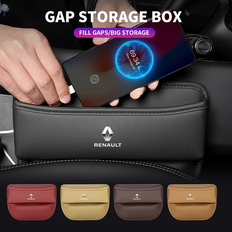 Car Seat Crevice Gaps Storage Box Seat Organizer For Renault Kadjar Megane Clio Koleos Espace ZOE QM6 Captur Scenic Accessories
Car Seat Crevice Gaps Storage Box Seat Organizer For Renault Kadjar Megane Clio Koleos Espace ZOE QM6 Captur Scenic Accessories
