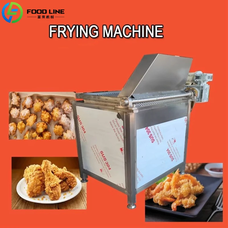 Customized High Capacity Deep Fryer Commercial Large Tank Fryer High Output For Fried Chicken Chips Meat Ball Processing
Customized High Capacity Deep Fryer Commercial Large Tank Fryer High Output For Fried Chicken Chips Meat Ball Processing
