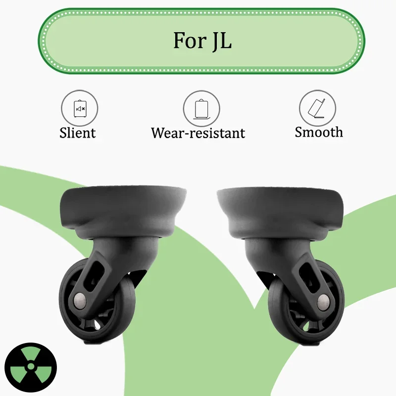 For JL-080 Travel Suitcase, Special Silent Wheels, Thickened Bearings, Wear-resistant and Shock-proof, Simple Accessory Set
For JL-080 Travel Suitcase, Special Silent Wheels, Thickened Bearings, Wear-resistant and Shock-proof, Simple Accessory Set