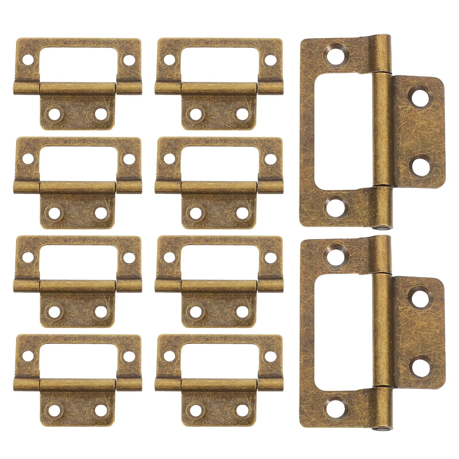 12 Pcs Bronze Iron Hinges Cabinet Hardware Small Gate Closet Door Furniture Shutter Wood Doors Antideformation Wide
12 Pcs Bronze Iron Hinges Cabinet Hardware Small Gate Closet Door Furniture Shutter Wood Doors Antideformation Wide