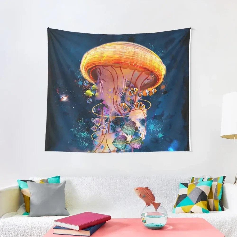 Electric Jellyfish World Tapestry Home And Comfort Decor Wall Deco Decoration Room Room Decor Korean Style Tapestry
Electric Jellyfish World Tapestry Home And Comfort Decor Wall Deco Decoration Room Room Decor Korean Style Tapestry