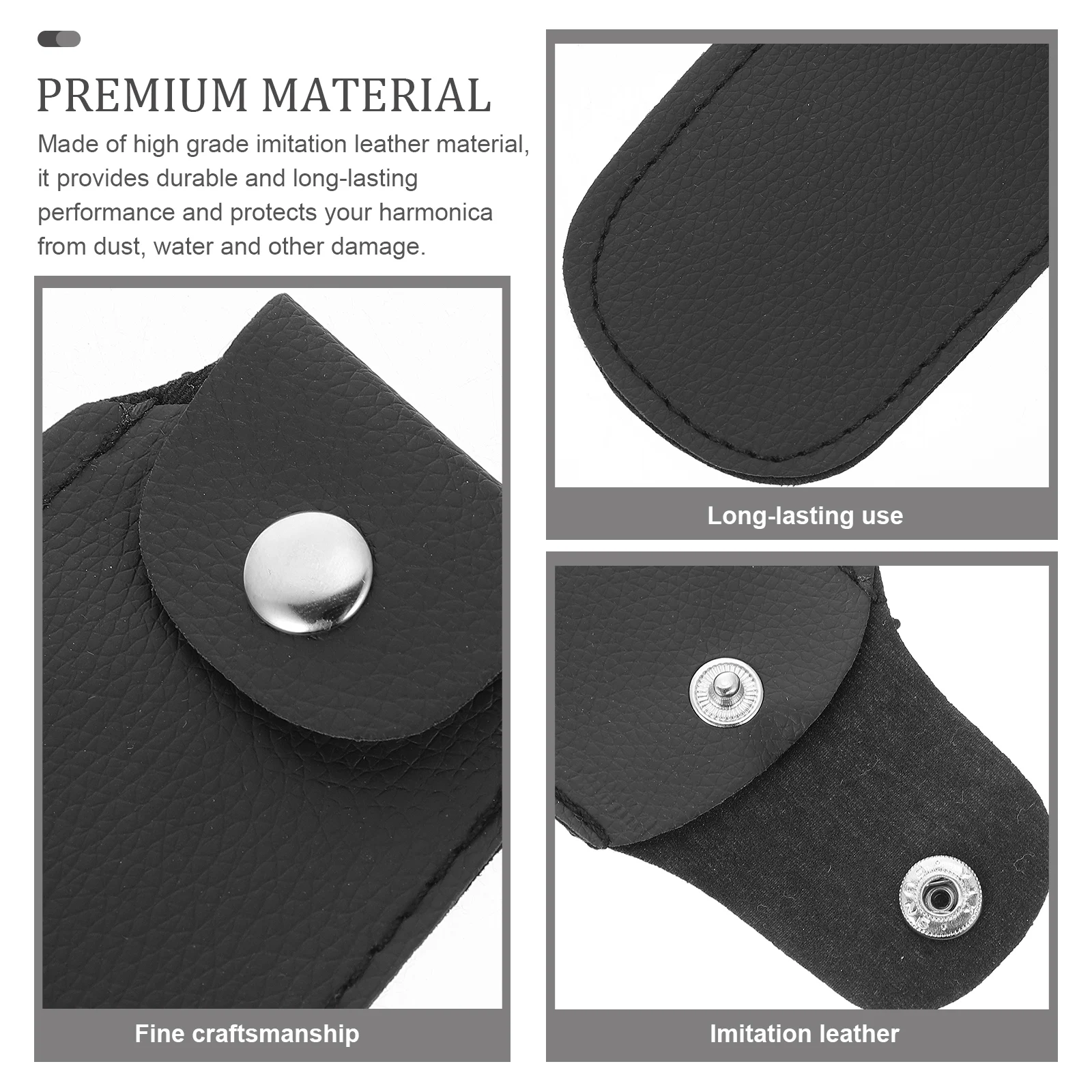 2 Pcs Harmonica Case Sleeve for Belt Pouch Accessories Ten Holes Carrying Bag Harmonicas Storage Imitation Holder
2 Pcs Harmonica Case Sleeve for Belt Pouch Accessories Ten Holes Carrying Bag Harmonicas Storage Imitation Holder