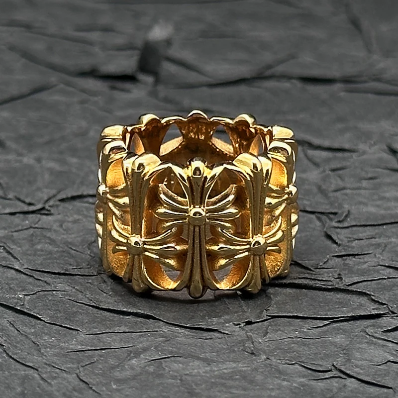 S925 серебро европейские и американские мужчины и женщины ниша личность хип-хоп пара крест кольцо высокий темперамент
S925 серебро европейские и американские мужчины и женщины ниша личность хип-хоп пара крест кольцо высокий темперамент