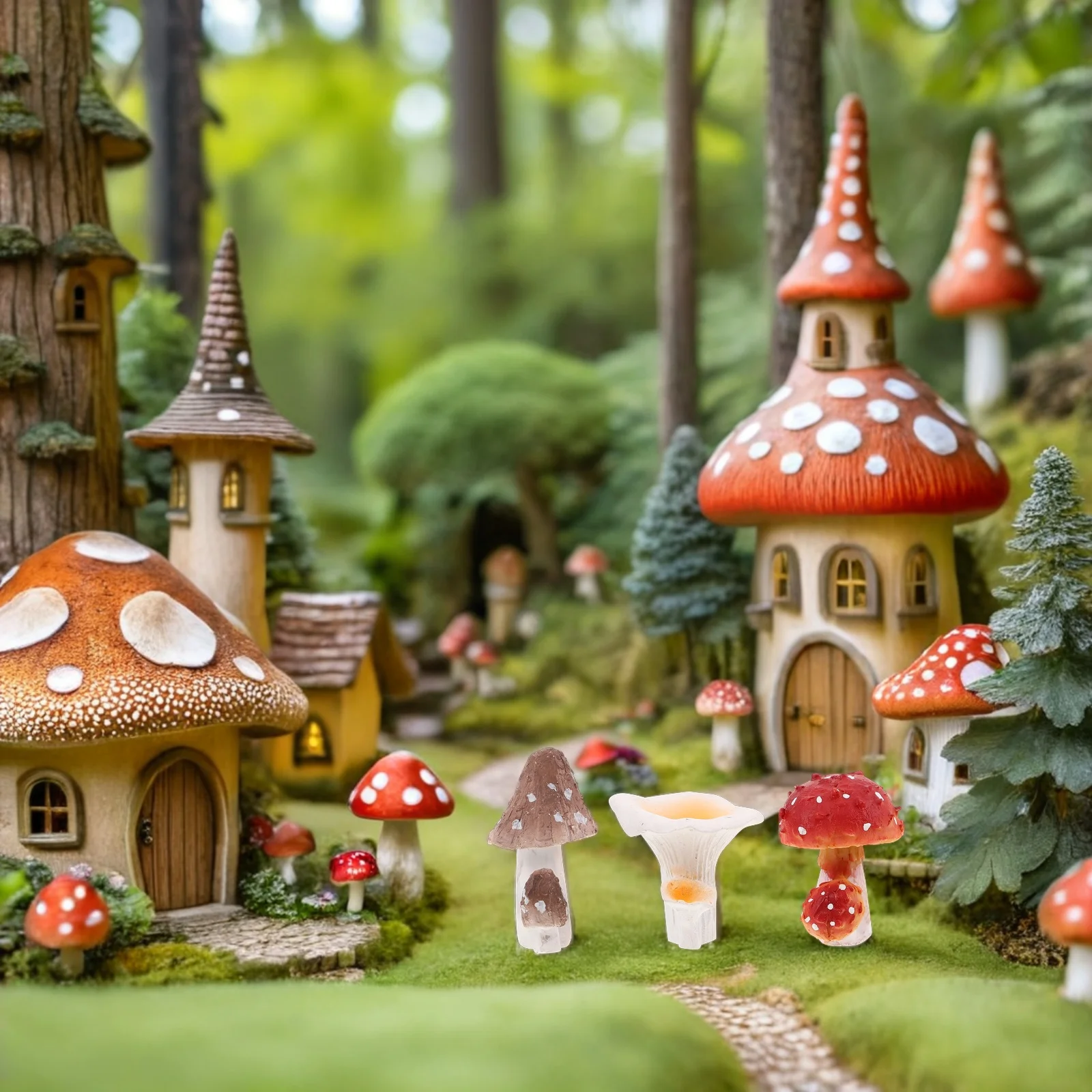 3pcs Realistic Outdoor Decorations Weather Resistant Artificial Vegetables Garden Statues Mini Mushroom s For Bonsai
3pcs Realistic Outdoor Decorations Weather Resistant Artificial Vegetables Garden Statues Mini Mushroom s For Bonsai