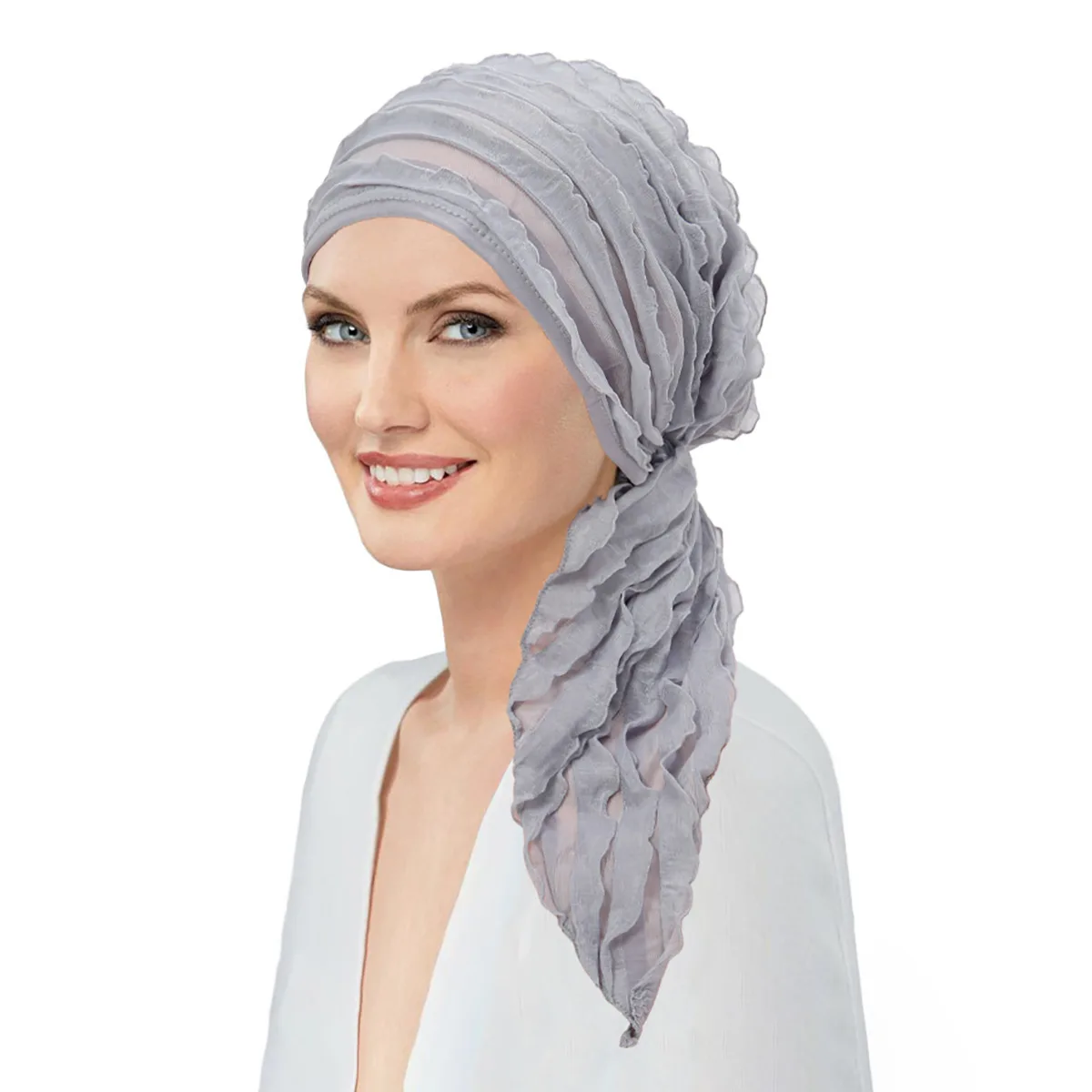 New Pre-Tied Hat Women Muslim Inner Hijab Hat Ruffle Headscarf Turban Elastic Head Wrap Bonnet Chemo Cap Headwear Turbante Mujer
New Pre-Tied Hat Women Muslim Inner Hijab Hat Ruffle Headscarf Turban Elastic Head Wrap Bonnet Chemo Cap Headwear Turbante Mujer