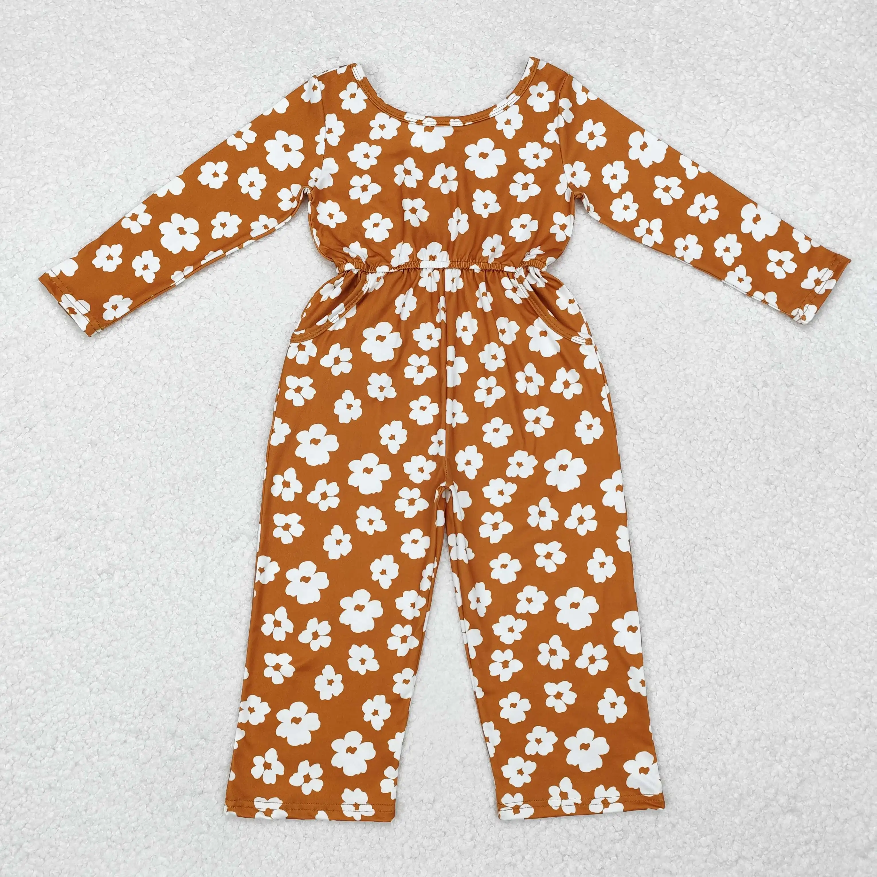 new rts baby girls winter jumpsuit wholesale boutique kids girls brown flower pattern long sleeve jumpsuit
new rts baby girls winter jumpsuit wholesale boutique kids girls brown flower pattern long sleeve jumpsuit