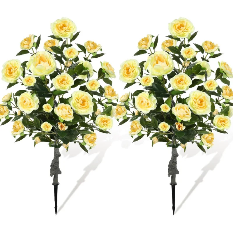Artificial Camellia Tree Plants 3ft Faux Camellia Flower with Spike UV Resistant Fake Floral Blooming Bush for Indoor
Artificial Camellia Tree Plants 3ft Faux Camellia Flower with Spike UV Resistant Fake Floral Blooming Bush for Indoor