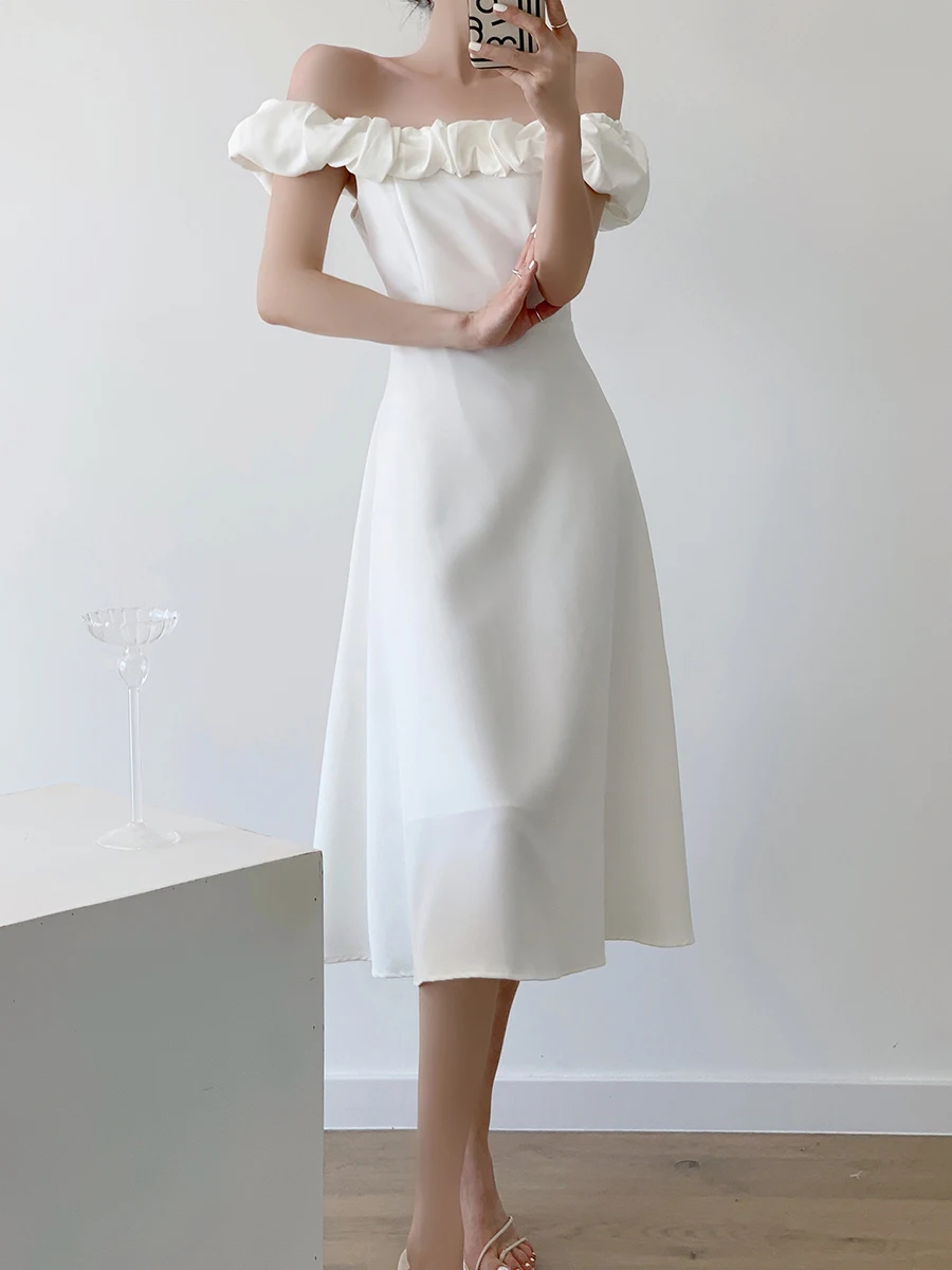 Ele One-oulder Dr Women's Summer Commute Sle Lightweight Formal Gown Maid of orm Polyester Fiber
Ele One-oulder Dr Women's Summer Commute Sle Lightweight Formal Gown Maid of orm Polyester Fiber