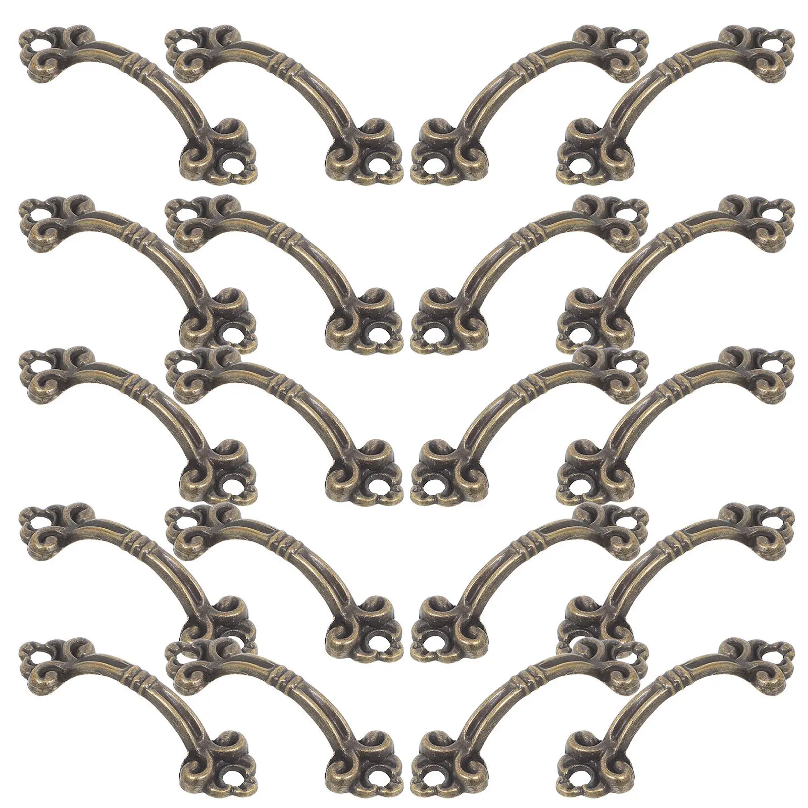 48Pcs Small Vintage Cabinet Knobs for Jewelry Boxes Retro Alloy Drawer Pulls Rustic Miniature Furniture Hardware Finger Pulls
48Pcs Small Vintage Cabinet Knobs for Jewelry Boxes Retro Alloy Drawer Pulls Rustic Miniature Furniture Hardware Finger Pulls