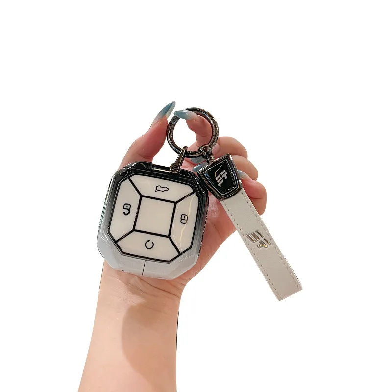 Premium Zinc Alloy Key Cover Case for Jetour X70 Plus/X70 Dasheng/X90 Pro/Shanhai L9/T2 Traveller (2024) - Key Fob Shell
Premium Zinc Alloy Key Cover Case for Jetour X70 Plus/X70 Dasheng/X90 Pro/Shanhai L9/T2 Traveller (2024) - Key Fob Shell