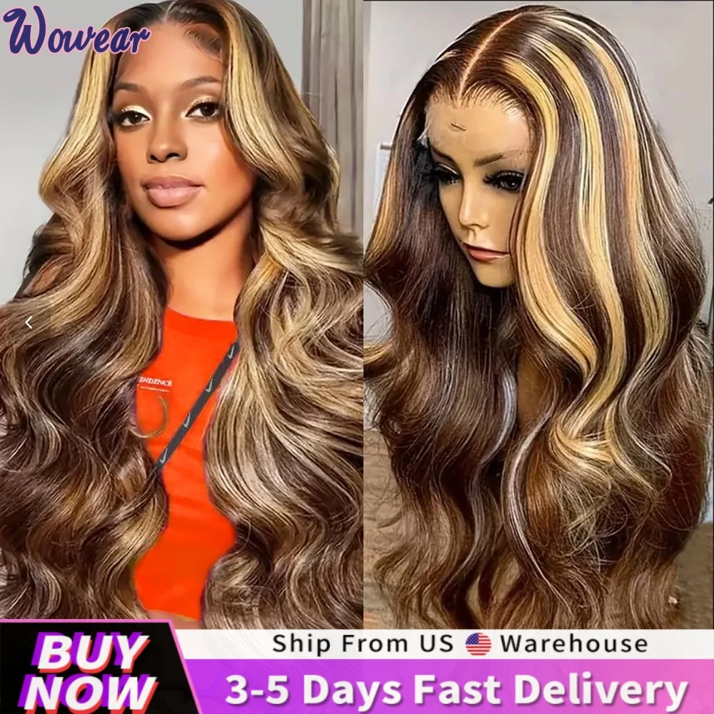 P427 Highlight Ombre Colored Body Wave Wigs 38 Inch 13x4 Human Hair Lace Frontal Wigs 200 Density 13x6 Lace Front Wig For Women
P427 Highlight Ombre Colored Body Wave Wigs 38 Inch 13x4 Human Hair Lace Frontal Wigs 200 Density 13x6 Lace Front Wig For Women