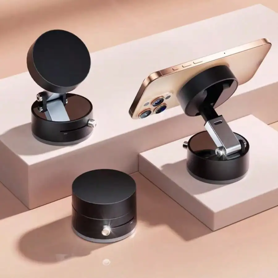 Mechanical Folding Magnetic Phone Holder, Vacuum Adsorption Stable Support Bracket, Desktop/Bedside Multi-Functional Lazy Stand, Universal Adjustable Phone Holder.
Mechanical Folding Magnetic Phone Holder, Vacuum Adsorption Stable Support Bracket, Desktop/Bedside Multi-Functional Lazy Stand, Universal Adjustable Phone Holder.