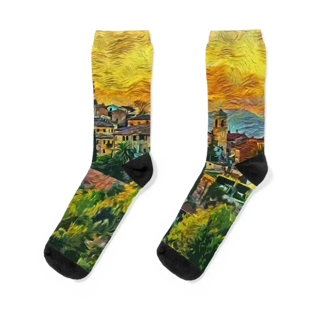 Villages of Tuscany Socks kawaii men cotton high quality winter Socks Male Women's
Villages of Tuscany Socks kawaii men cotton high quality winter Socks Male Women's