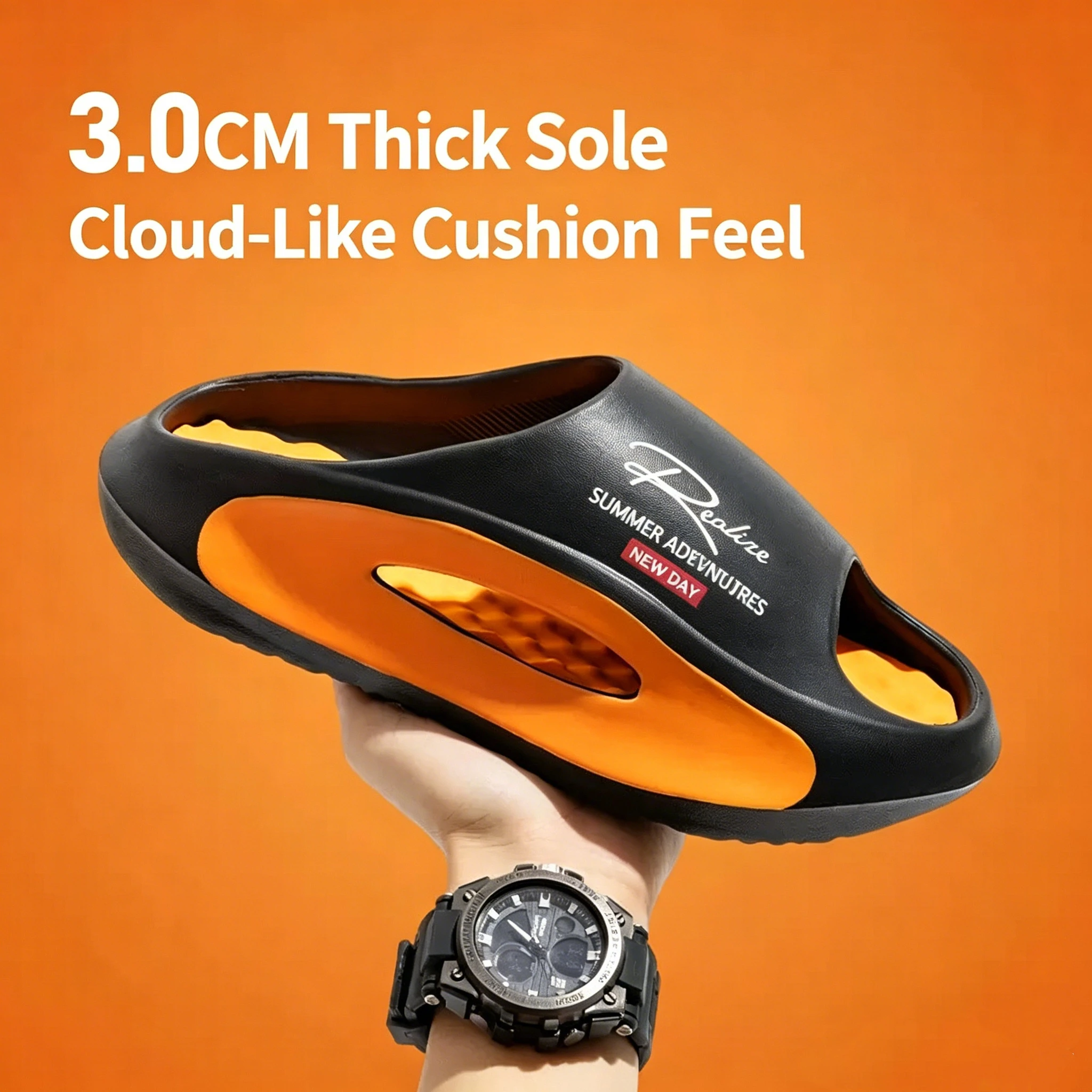 Men's Fashion Slippers Summer Shoes Soft EVA Anti Slip Couple, Indoor Beach Anti Slip Couple, Outdoor Street Leisure Slippers
Men's Fashion Slippers Summer Shoes Soft EVA Anti Slip Couple, Indoor Beach Anti Slip Couple, Outdoor Street Leisure Slippers