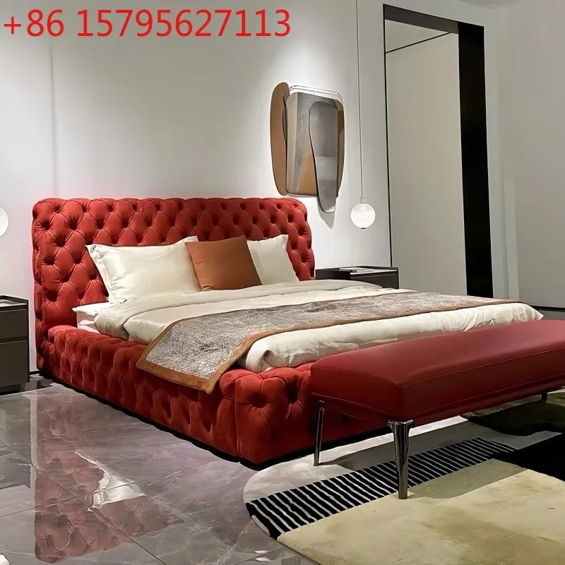 Creative Internet celebrity ins cream wind bedroom 1.8 meters double bed wedding bed
Creative Internet celebrity ins cream wind bedroom 1.8 meters double bed wedding bed