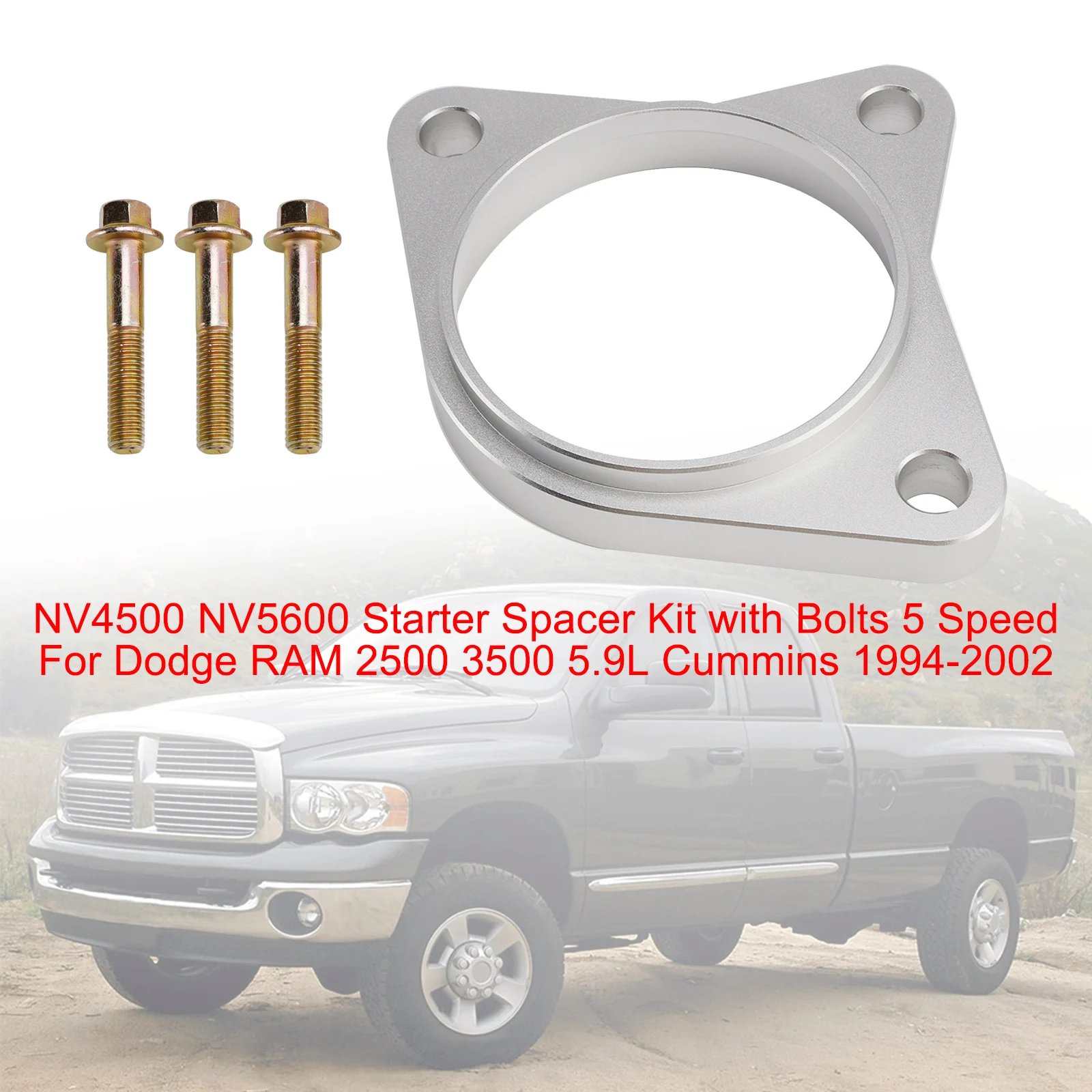 NV4500 NV5600 Комплект прокладок стартера с болтами, 5 скоростей для Dodge RAM 2500 3500 5,9 л
NV4500 NV5600 Комплект прокладок стартера с болтами, 5 скоростей для Dodge RAM 2500 3500 5,9 л