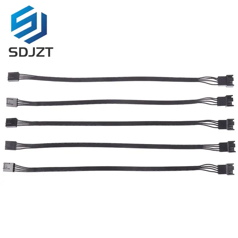 Hot sale 5 Pcs Computer Fan 4PIN Extension Cable Male And Female 24AWG All Copper PWM CPU Fan Connector Adapter
Hot sale 5 Pcs Computer Fan 4PIN Extension Cable Male And Female 24AWG All Copper PWM CPU Fan Connector Adapter