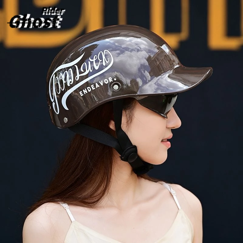 Motorcycle Locomotive Four-season Universal Retro Warped Helmet Unisex American Cruise Riding Safety Helmet Half Helmet
Motorcycle Locomotive Four-season Universal Retro Warped Helmet Unisex American Cruise Riding Safety Helmet Half Helmet