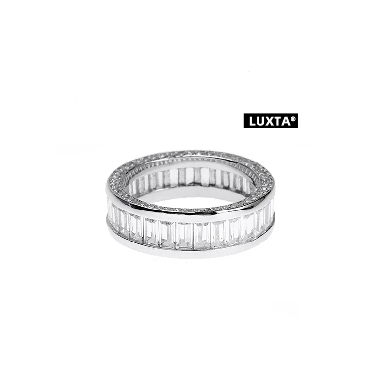 Luxta S925 Sterling Silver Hip Hop Ring Set with Diamonds Men's High Street Finger Ring Trendy Micro Paved Zircon Super Shiny
Luxta S925 Sterling Silver Hip Hop Ring Set with Diamonds Men's High Street Finger Ring Trendy Micro Paved Zircon Super Shiny