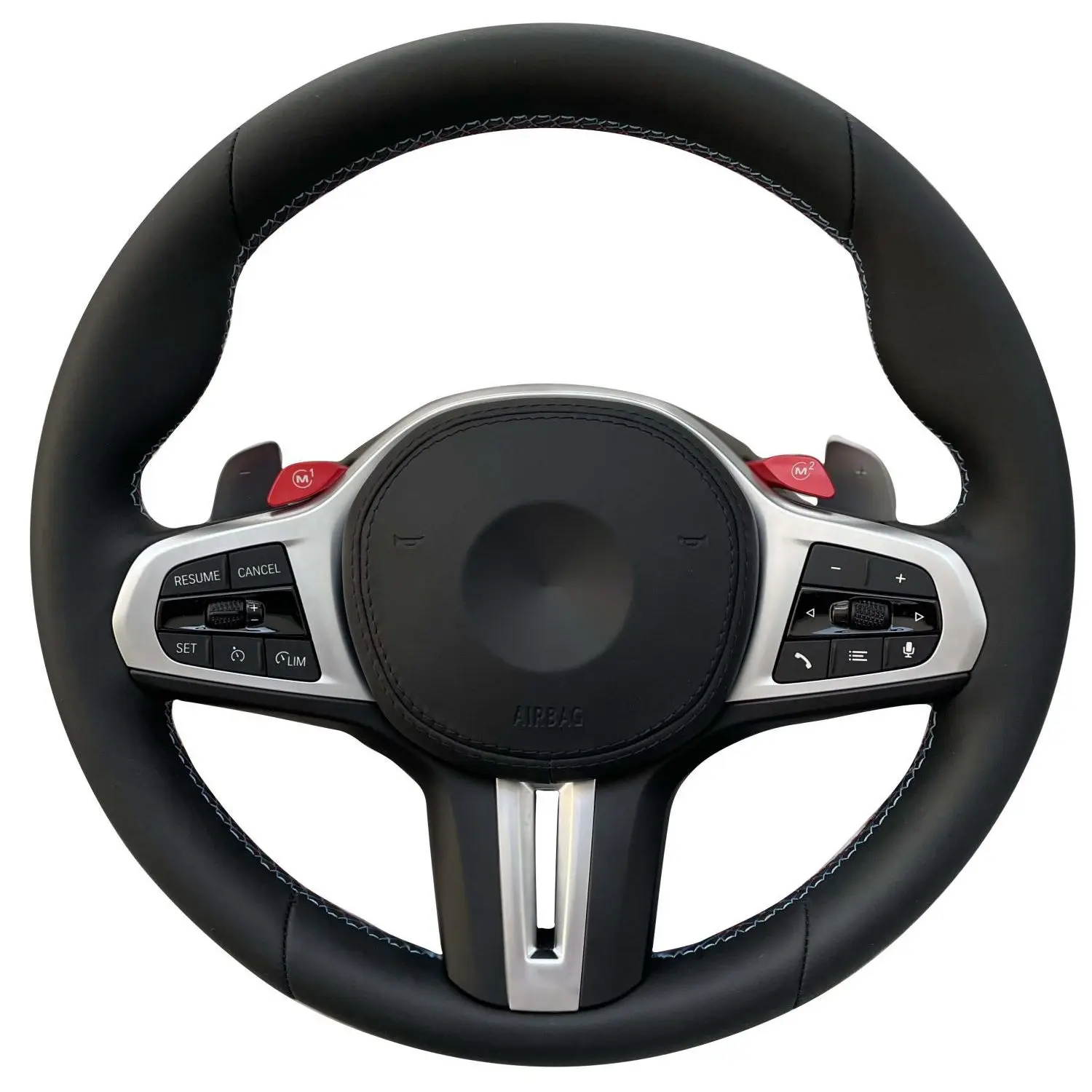 M5 Steering Wheel for BMW F01 F02 F06 F07 F10 F11 F12 F13 F14 F15 F16 F22 F30 F31 F32 F33 F34 F80 F82 F83 F85 F86 G20 G28 G30 G
M5 Steering Wheel for BMW F01 F02 F06 F07 F10 F11 F12 F13 F14 F15 F16 F22 F30 F31 F32 F33 F34 F80 F82 F83 F85 F86 G20 G28 G30 G