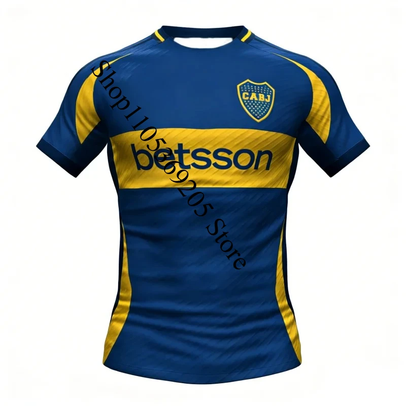 Boca Juniors Home Soccer Jersey 3D Print Breathable Short Sleeve Football T-shirt For Men Women Kids Training & Fan Wear
Boca Juniors Home Soccer Jersey 3D Print Breathable Short Sleeve Football T-shirt For Men Women Kids Training & Fan Wear