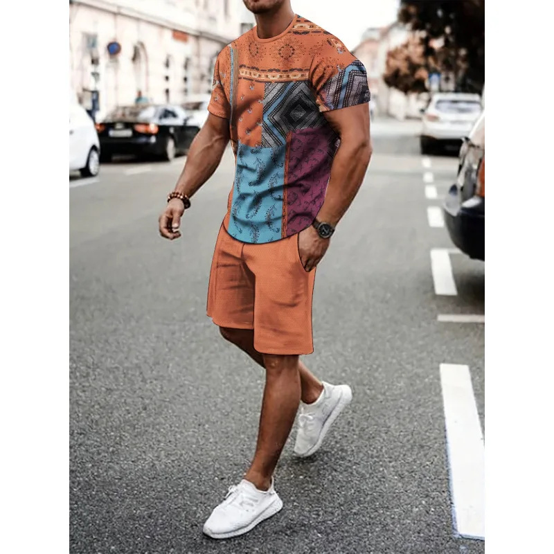 Men's Casual Sportswear Set Comfortable Seven Sleeve Loose Fit Four Seasons Versatile Fashionable Men's Outfit
Men's Casual Sportswear Set Comfortable Seven Sleeve Loose Fit Four Seasons Versatile Fashionable Men's Outfit