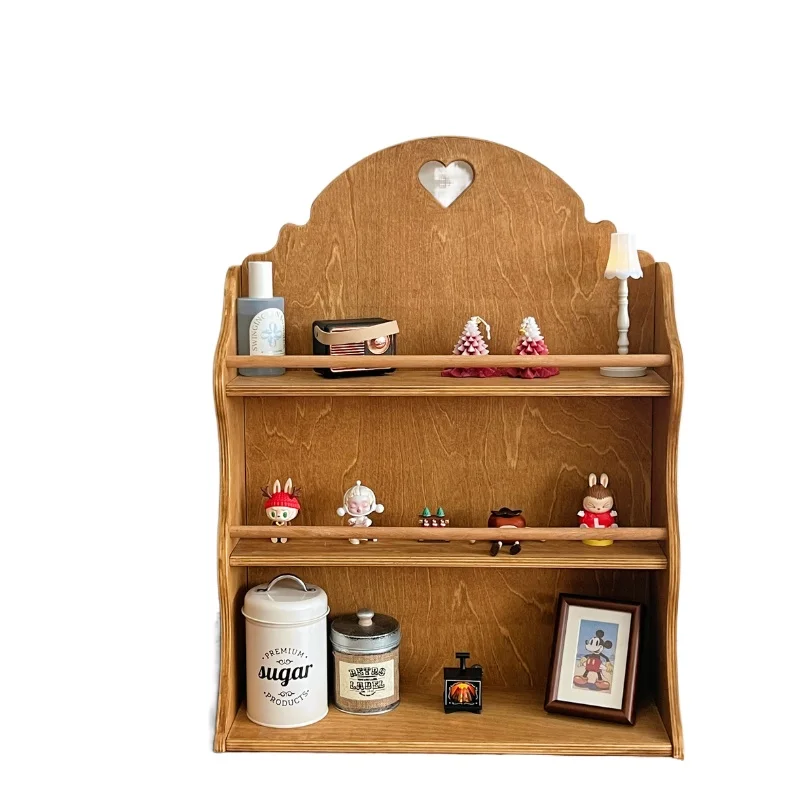 Shelf | Retro pet three-layer storage rack, cup holder, bowl holder, storage rack
Shelf | Retro pet three-layer storage rack, cup holder, bowl holder, storage rack